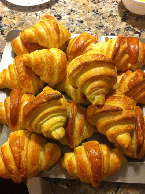 French Croissant Recipe - Food.com | Recipe | Homemade croissants, Recipes, Croissant recipe