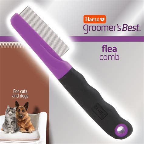 HARTZ Groomer's Best Flea Comb for Dogs and Cats - Chewy.com