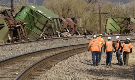 Railroad officials investigating cause of Colorado Sprins train derailment, chemical spill ...