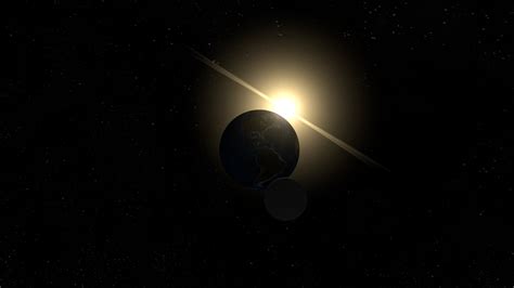 eclipse, sunlight, beauty in nature, animation, sun, no people, planet - space, computer ...