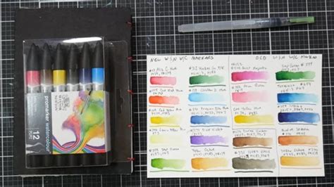 Are they still good? NEW! Winsor Newton ProMarker Watercolor Marker Review | Alcohol ink ...