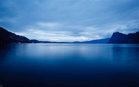 landscape, Photography, Lake, Blue, Water, Switzerland Wallpapers HD / Desktop and Mobile ...