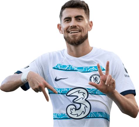 Jorginho Chelsea football render - FootyRenders