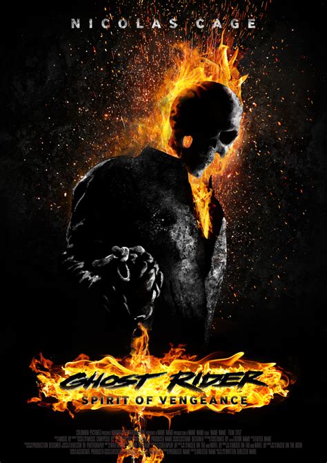 GHOST RIDER: SPIRIT OF VENGEANCE - Fan-Made Poster Art — GeekTyrant