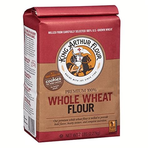 King Arthur Premium Whole Wheat Flour 32 oz Bags - Pack of 1 - Walmart ...