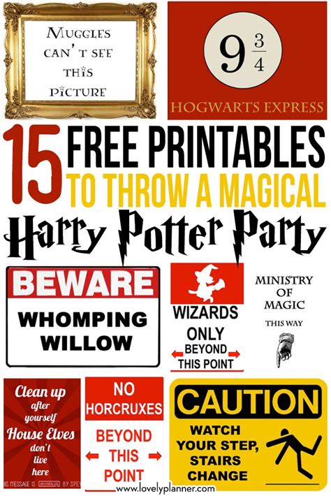 Harry Potter Poster Printable