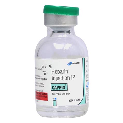 Caprin 5000IU Injection 5ml : Price, Uses, Side Effects | Netmeds