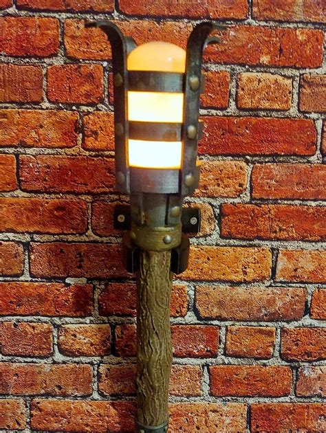 Medieval Led Torch for Interior or Larping comes With USB Energy Bank and Wall Bracket - Etsy