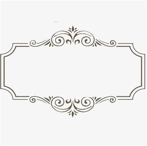 British Fancy Borders PNG - borders clipart, british clipart, england, european, european style ...