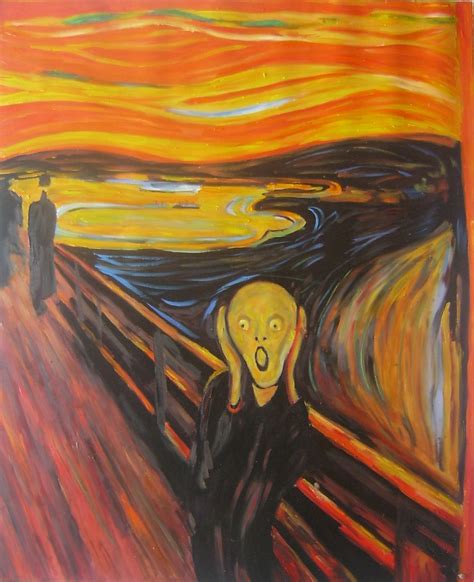 The Scream Painting Original Munch - Viewing Gallery