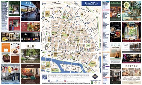 Plan du Paris Marais | PARISMARAIS®