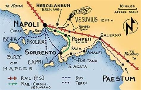 Map Of Sorrento | Color 2018