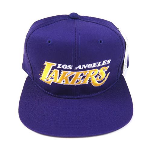 Vintage LA Lakers Starter Snapback Hat NWT NBA basketball Los Angeles ...