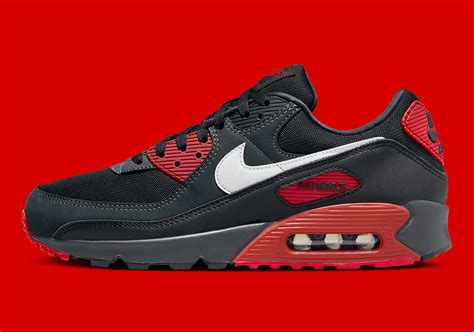 Nike Air Max 90 Black Red FB9658-001 - Crumpe