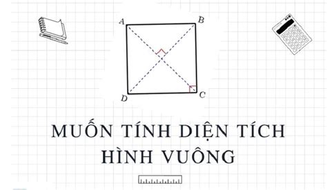 Công thức tính diện tích hình vuông là gì? Bài tập và bí quyết thực ...