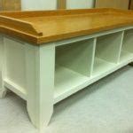 Solid Wood Entryway Bench With Shoe Storage - TheBestWoodFurniture.com