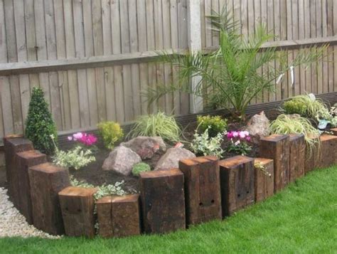 17 Fascinating Wooden Garden Edging Ideas You Must See - The ART in LIFE