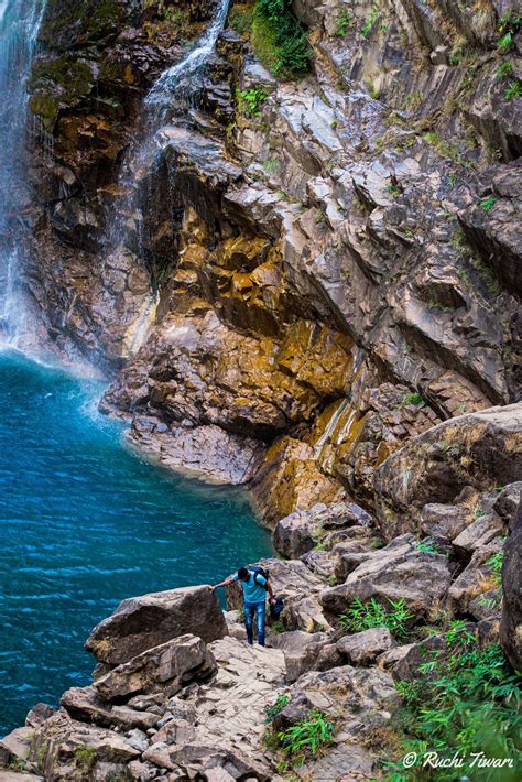 Trek to Rainbow Waterfalls - Meghalaya | Rainbow waterfall, Waterfall ...