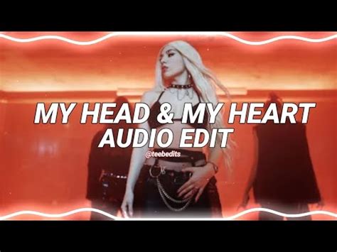 my head & my heart - ava max [edit audio] - YouTube