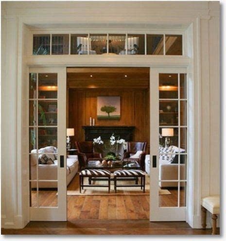 french pocket doors with transom window above | French doors interior, French pocket doors ...