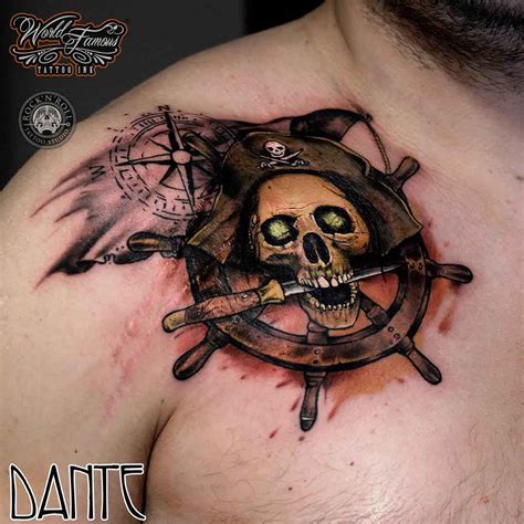 Pirate Skull Tattoo - Best Tattoo Ideas Gallery