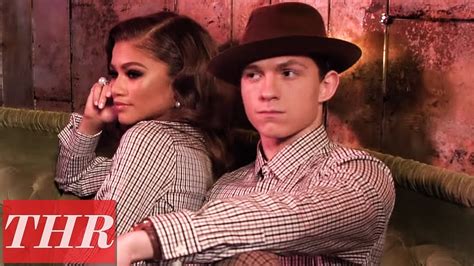 'Spider-Man: Homecoming' Stars Zendaya & Tom Holland on Their First Meeting | THR Cover Shoot ...