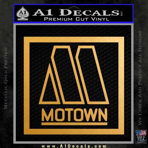 Motown Records Logo Decal Sticker » A1 Decals