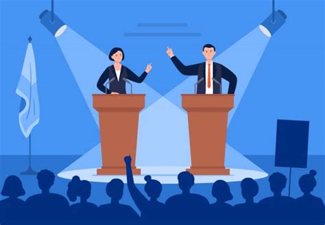 4,300+ Candidates Debating Stock Illustrations, Royalty-Free Vector Graphics & Clip Art - iStock