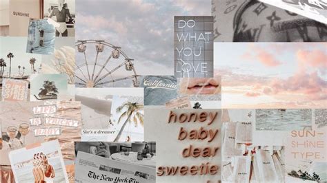 Laptop Aesthetic Collage Wallpaper | Fondo de escritorio de ordenador ...