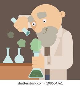 Vector Image Scientist Lab Stock Vector (Royalty Free) 198654761 | Shutterstock