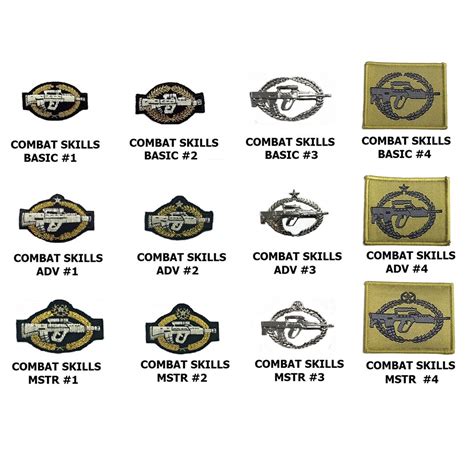 Combat Skills Badges | SoldierTalk (Military Products, Outdoor Gear & Souvenirs)