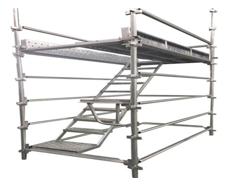 Durable Steel Tubular K Stage Scaffolding Automatic Welding Fleetly Erection Speed