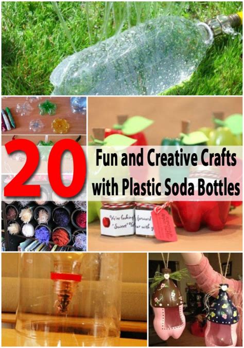 20 Fun and Creative Crafts with Plastic Soda Bottles - DIY & Crafts