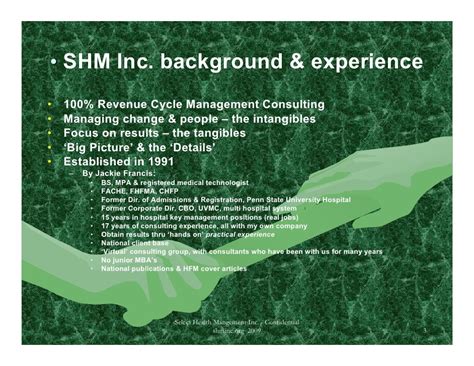 Shm Company Overview