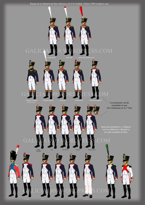 Napoleonic British Army Ranks