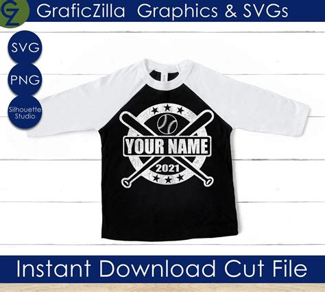 Baseball Svg Baseball Shirt SVG Customizable SVG Instant - Etsy