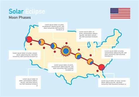 Solar Eclipse Moon Phases 156745 Vector Art at Vecteezy