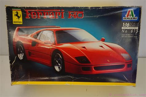 Italeri Ferrari F40 1:16 Scale Model Kit