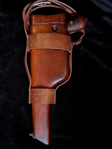 CMR Classic Firearms :: Mauser C96 Broomhandle Pistol Holster. Ref. #F.1