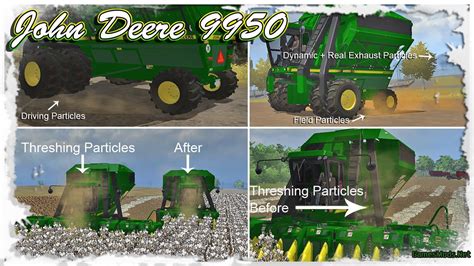 John Deere 9950 Cotton Harvester V1.2 » GamesMods.net - FS17, CNC, FS15, ETS 2 mods