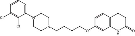 Chemical structure of Aripiprazole drawn with ChemBioDraw Ultra 13.0. | Download Scientific Diagram