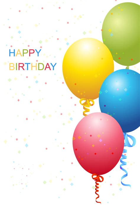 Happy Birthday Template Free Download