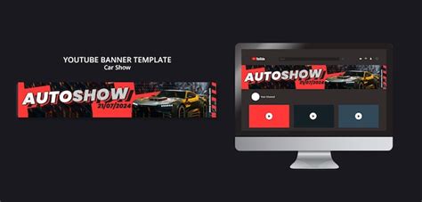 Free PSD | Car show template design