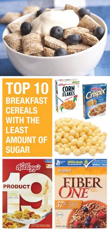 Top 10 Breakfast Cereals with the Least Amount of Sugar | Health, Low sugar and Kid