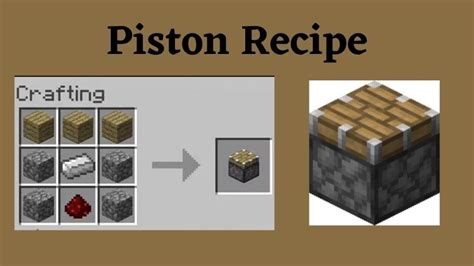 How To Make Sticky Pistons In Minecraft – Minecraft Strategies