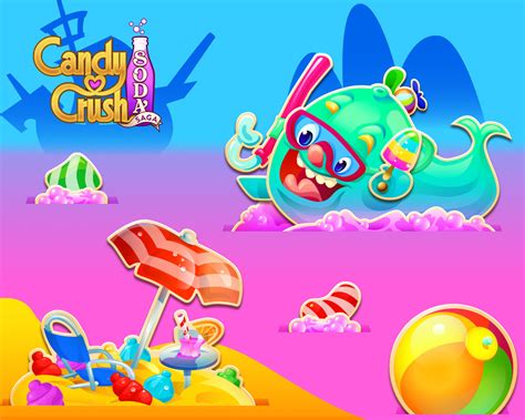 Caspar Swahn - Candy Crush Soda Saga Characters, Assets and Backgrounds