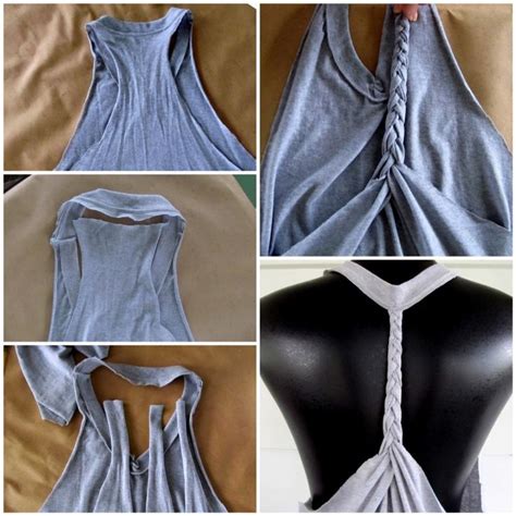 93 best images about T shirt cutting designs on Pinterest | One shoulder, Fringes and T shirt ...