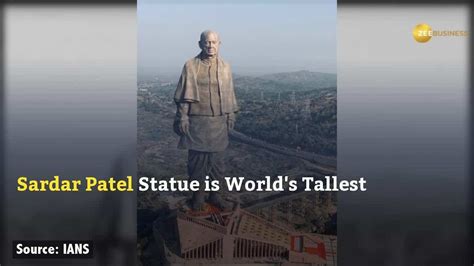 Sardar Patel Statue of Unity: Spectacular Stats; Watch Video | Zee Business