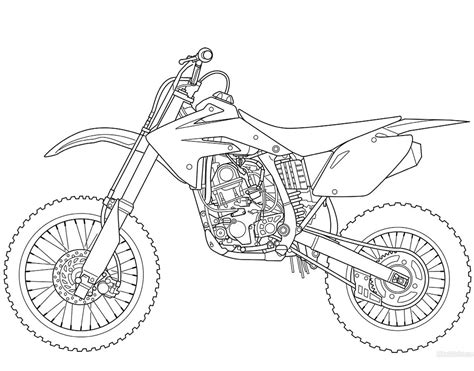 Dirt Bike Coloring Pages at GetColorings.com | Free printable colorings pages to print and color