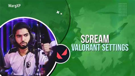 ScreaM Valorant Settings, Sensitivity, DPI, Crosshair & Keybinds » WargXP